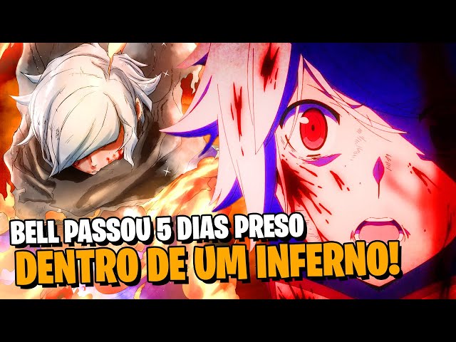 BELL VS MONSTRO DA DUNGEON  DUNGEON NI DEAI 4º TEMPORADA EP 3 