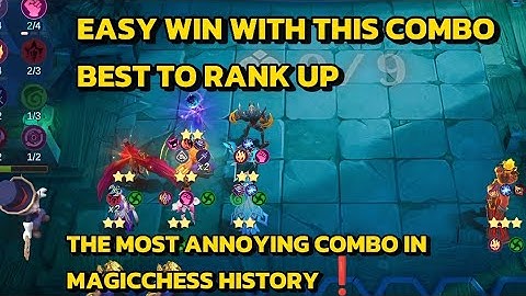 3 star elementalist gord and gatot the most annoying combo | Buss skill 3 Mobile Legends Magic Chess