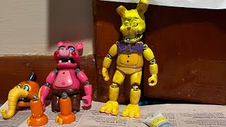 FNAF springbonnie custom action figure tutorial!!!