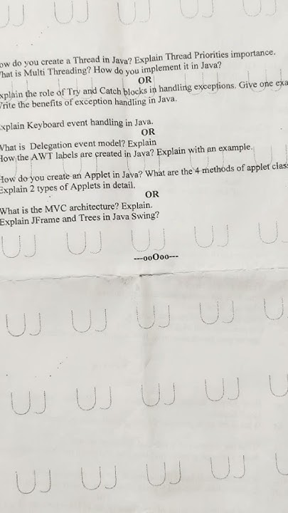 JNTUH R22 BTech 2 Year I Semester JAVA Question paper 😱🔥#jntuhyderabad ...