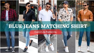 Blue Jeans Matching Shirt Color || Blue Jeans Combination Shirt