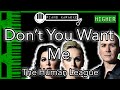 Don’t You Want Me (HIGHER  3) - Human League - Piano Karaoke Instrumental