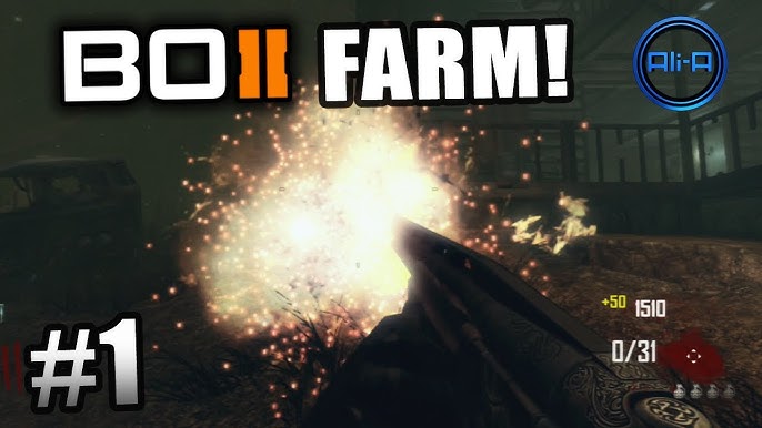 Black Ops 2 ZOMBIES GAMEPLAY Farm Strategy Map Guide! - Call of