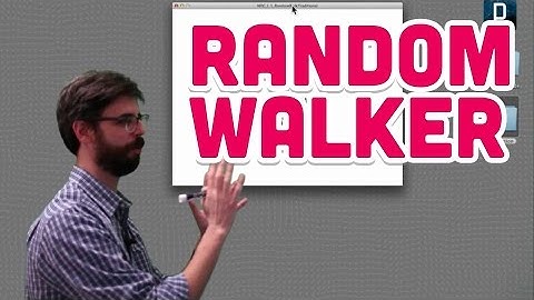 I.1: Random Walker - The Nature of Code