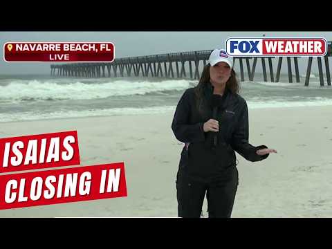 Conditions Worsening Along Florida's Panhandle As Hurricane Isaias Nears