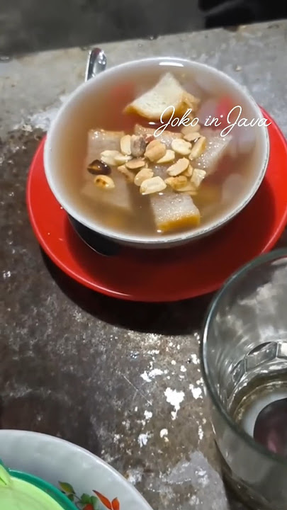 Javanese warmth in a cup, Have you tried this yet? #ginger #ComfortFood #WarmDrinks #JavaneseDelight