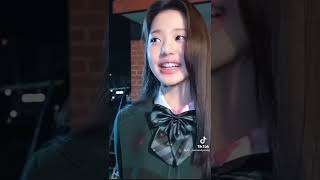 Wonyoung smart strategy if zombies attacked ￼             #kpop #wonyoung