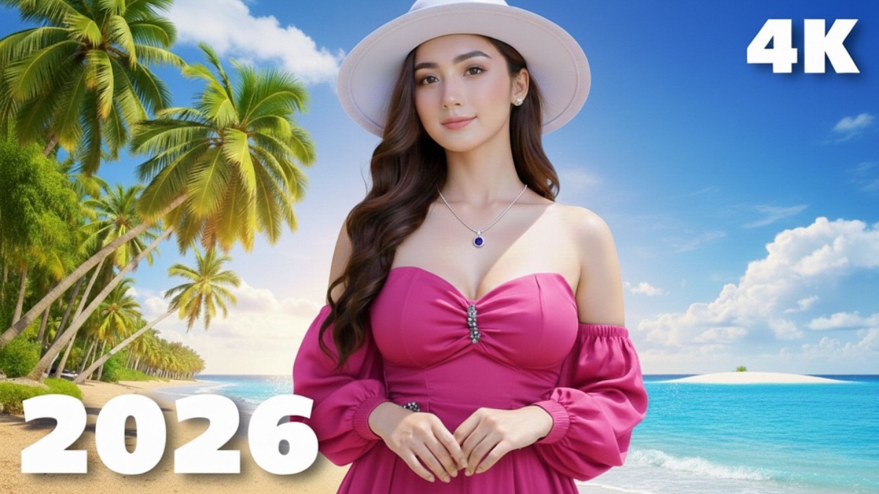 Deep House Summer Vibes 2026 🌴 Relaxing Tropical Chill Mix 4K Ultra HD | Cinematic deep Vibes