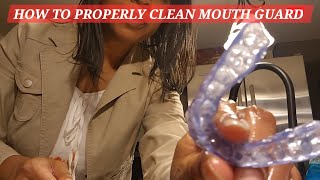 CORRECT WAY TO CLEAN BITE GUARD (S3, E42)