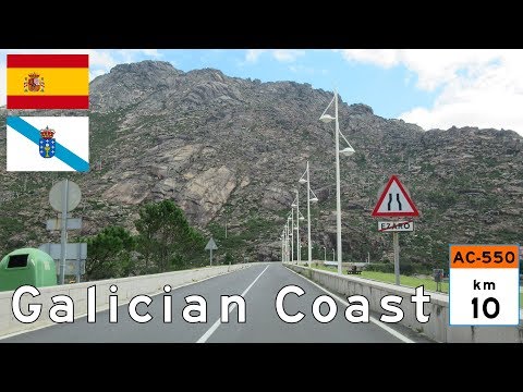 Spain: AC-550 Cee - Carnota (Galician coast)