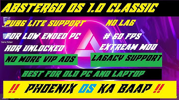 how to install abstergo OS 1.0 classic x86 in pc with very simple trick.for low ended pc.