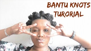 BANTU KNOTS EXTENSIONS TUTORIAL by Rashiiidah 1,246 views 4 years ago 2 minutes, 41 seconds