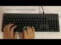 Backlit Keyboard as a Typing Trainer