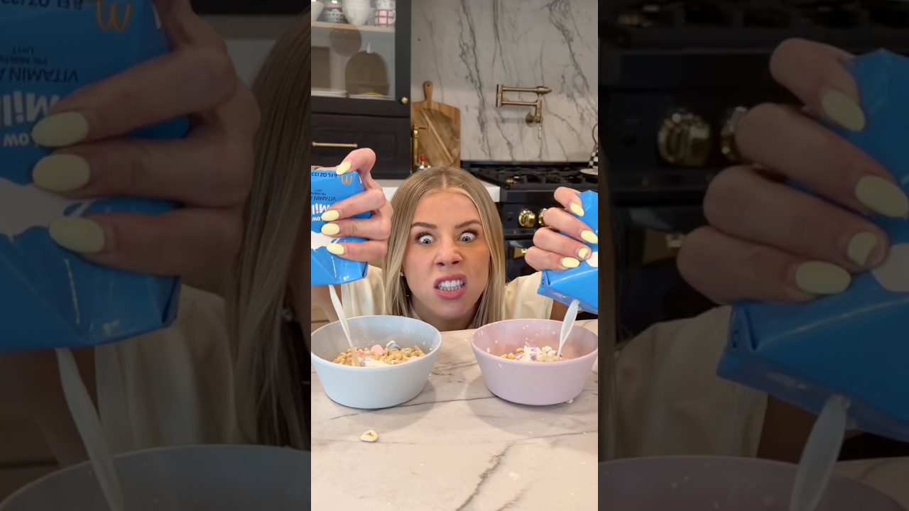 POV: Mom makes cereal from scratch