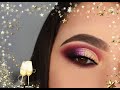 Cranberry Cut crease Makeup Tutorial|Morphe 35M Palette| Caterina_triant