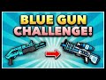 Only Blue Guns Challenge In Fortnite