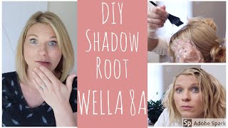 DIY Shadow Root Using Wella Demi Permanent 8A