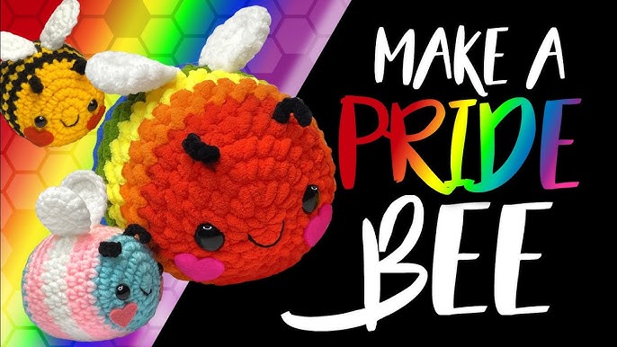 Chonky Bee Crochet Plush – Hey Meeko