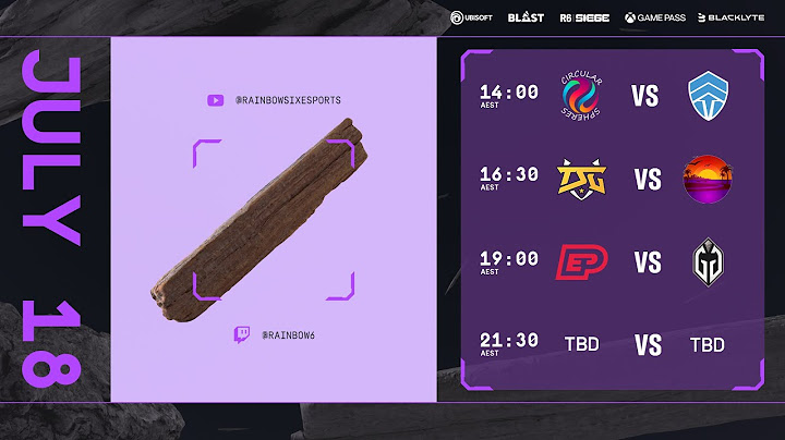 BLAST R6 | APL 2025 | OCE - Stage 1 // Playoffs Day 2