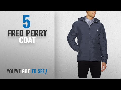 Top 10 Fred Perry Coat [2018]: Fred Perry Men's Insulated Hooded Brentham Transitional Jacket