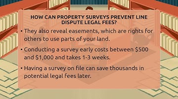 How Can Property Surveys Prevent Line Dispute Legal Fees? - Avoiding Common Legal Mistakes