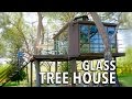 Amazing Tiny Glass Treehouse & Co-living (Tuscany, Italy)