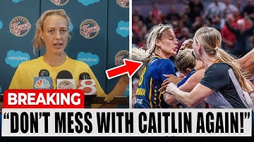 Sophie Cunningham BREAKS SILENCE After EJECTED DEFENDING Caitlin Clark From WNBA Bullies!