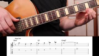 On Green Dolphin Street - Learn The Melody - Jazz Guitar Lesson