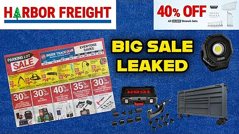 Harbor Freight Huge January Parking Lot Sale Leaked