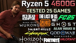Ryzen 5 4600G : Test in 25 Games - Can APU run well on AAA and FPS games? Maybe.