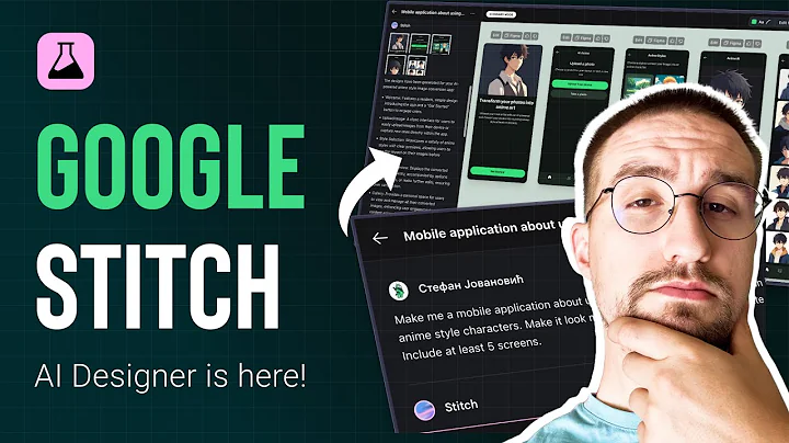 Let the AI help you with your App Idea - Google Stitch