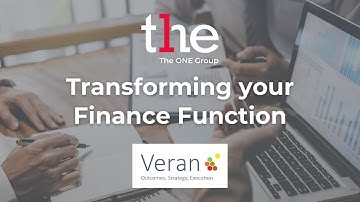 Webinar | Transforming Your Finance Function (Part 1)
