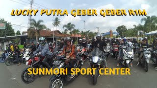 lucky putra geber geber Yamaha R1M || Sunmori sport center Banjar