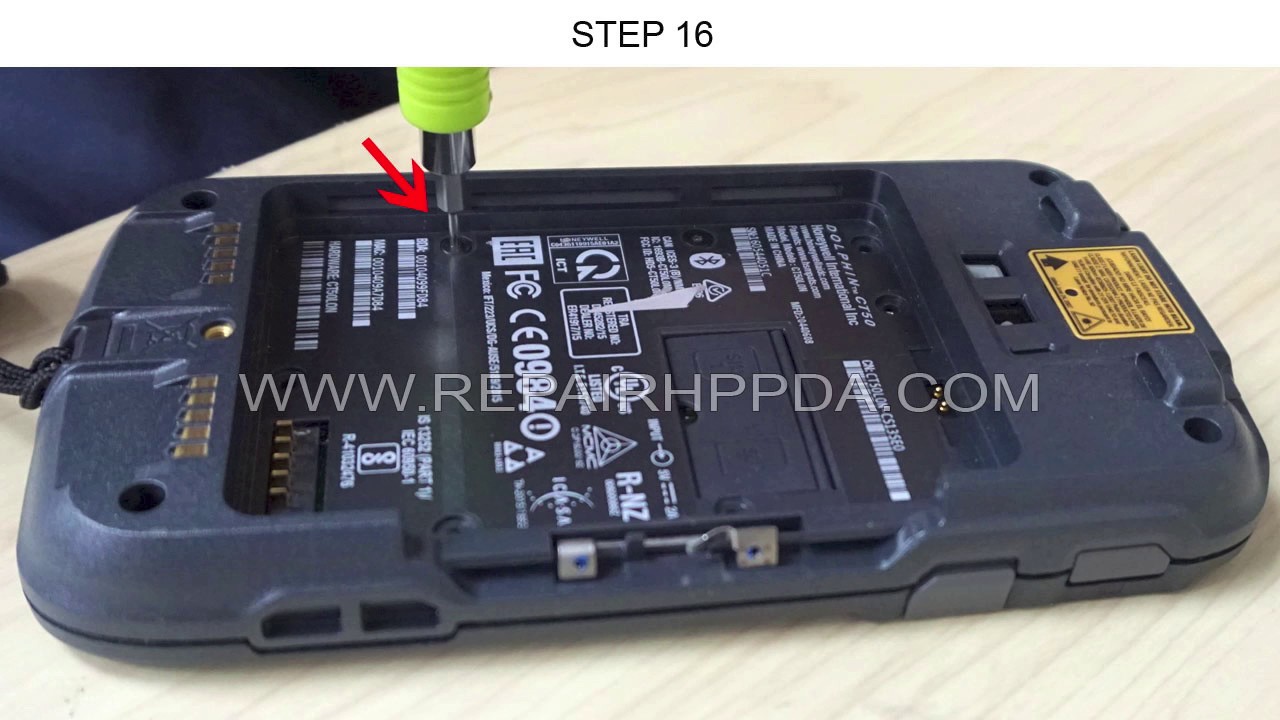 How To Disassembly Repair Manuel for Honeywell Dolphin CT50 YouTube