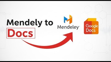 How To Connect Mendeley To Google Docs! (Full Tutorial)