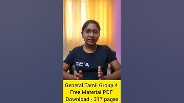 TNPSC Group 4 General Tamil Free Material PDF Download 📚 #tnpsc #group4 #shortstamil
