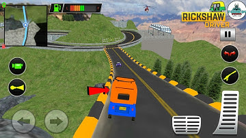 Modern Tuk Tuk Auto Rickshaw: Free Driving Games, Android gameplay, iOS, Offroad Driving, #8