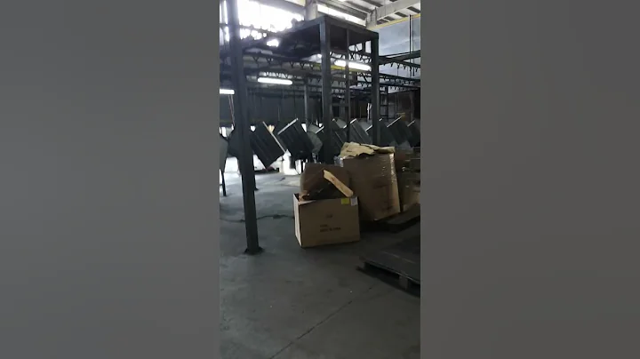Production line of BLACKSTONE griddle plate in xia...