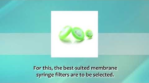 Get Syringe Filters - Simsii.net