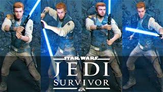 Star Wars Jedi Survivor - All Skills & Abilities Showcase (PS5 60FPS)