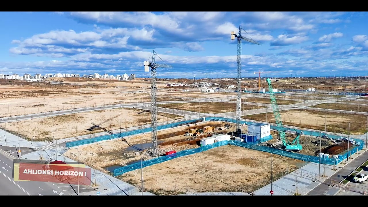 Los Ahijones a vista de dron (febrero 2026) — Así avanza el nuevo barrio del sureste de Madrid