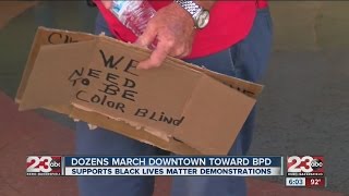 Bakersfield protest and march remains peaceful