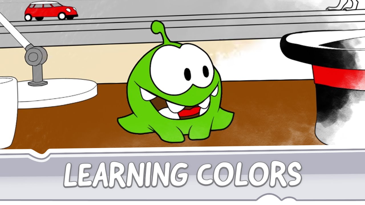 Learning colors with Om Nom - Episode 4
