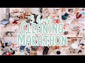 Extreme clean with me marathon  3 hours of cleaning motivation