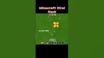 MINECRAFT VIRAL HACK #viral #shorts #short #status #hacker #technogamerz #minecraft #mrkori1810