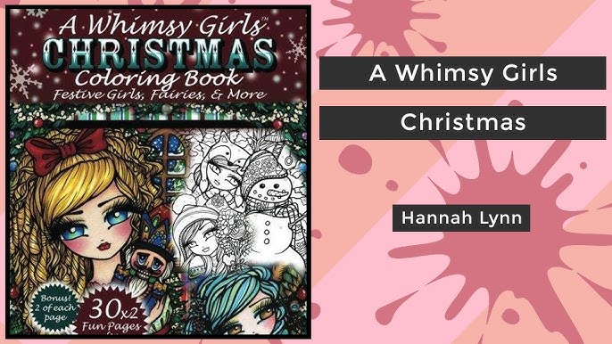 Copic Markers in Colouring Books & a Hannah Lynn Page - Marker Geek