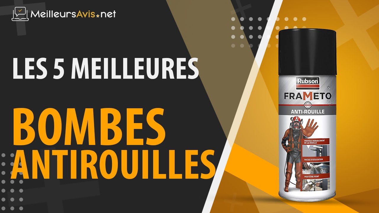 ⭐️ MEILLEURE BOMBE ANTIROUILLE - Avis & Guide d'achat (Comparatif 2022) 