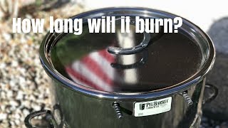 Pit Barrel Cooker unboxing, overview, and burn test.