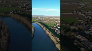 Adige al tramonto  #dji #drone #fiume #adige #italy #verona #volare