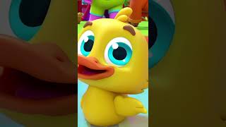 Five Little Ducks #trending #viral #nurseryrhyems #kids #shorts #kidsmusic